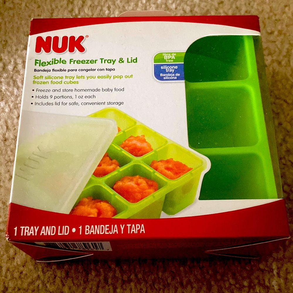 NIP NUK freezer tray and lid